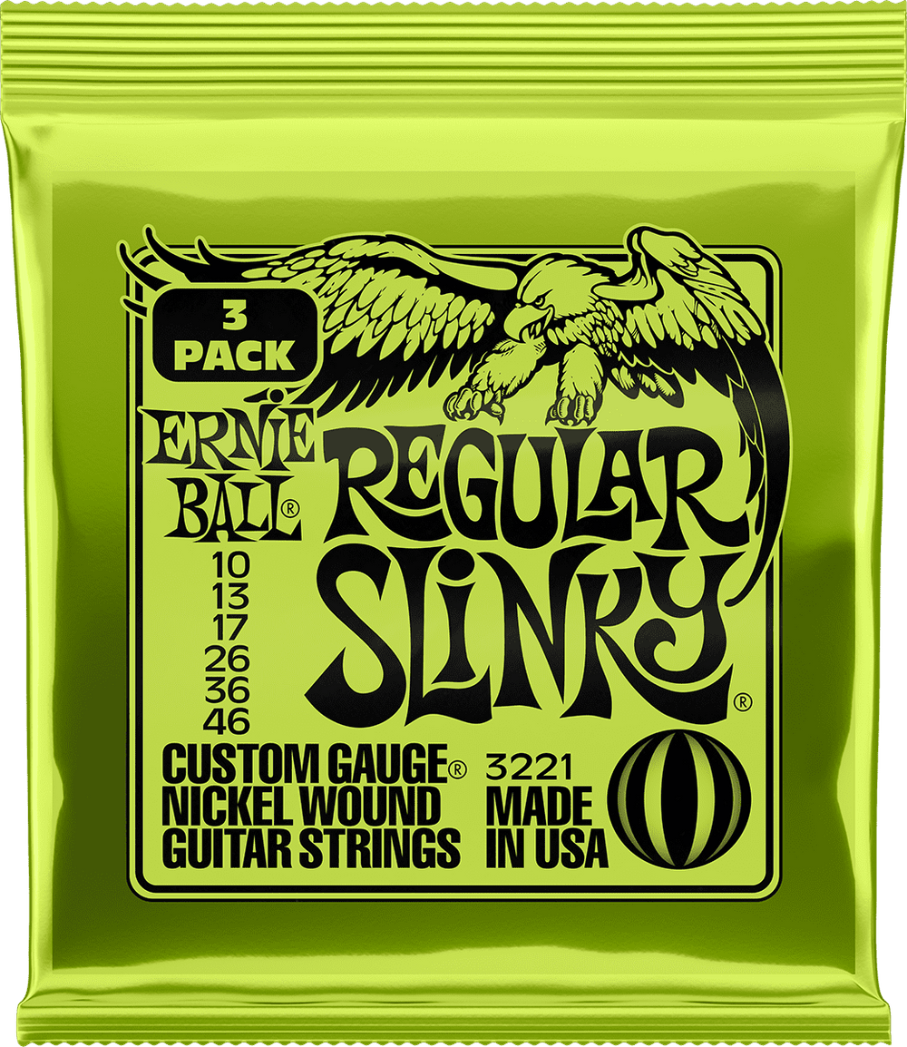 3221 Regular Slinky 10-46 Paquete de 3