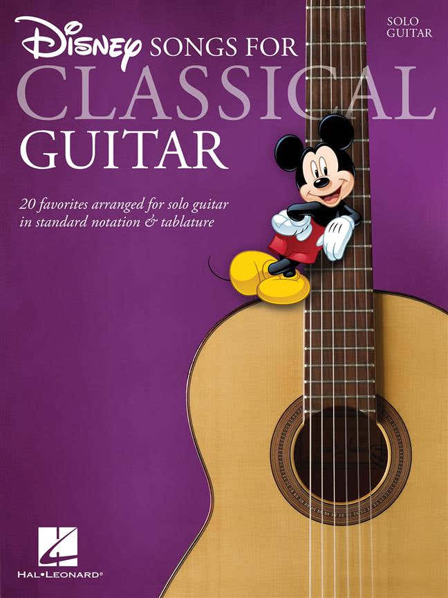 Disney Songs - Classical Guitar - Solfege et Tablatures