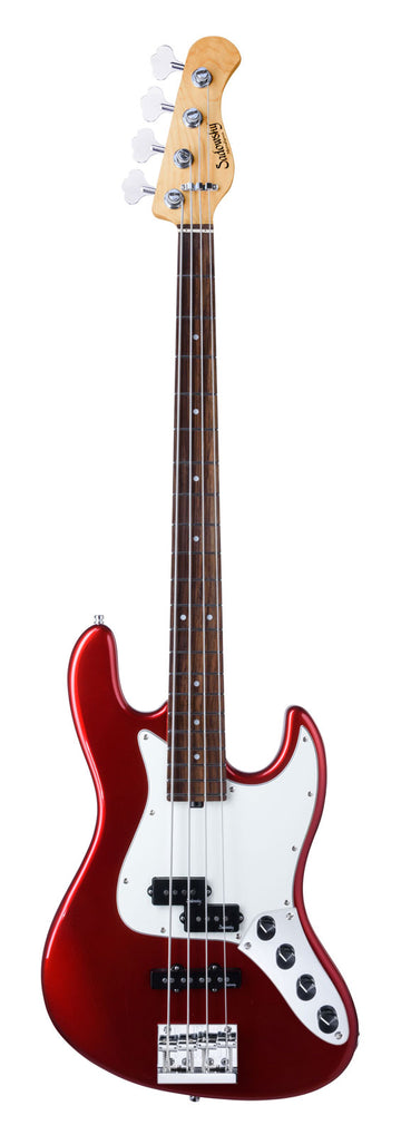 METROEXPRESS 21 HYBRID PJ 4 STRING - CANDY APPLE RD,ROSEWOOD