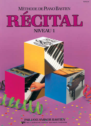 Método De Piano Bastien - Recital Nivel 1