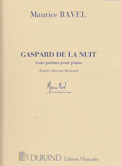 Ravel M. - Gaspard De La Nuit - Piano