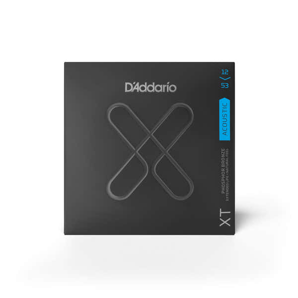D'ADDARIO ACOUSTIC PHOSPHOR BRONZE LIGHT XT 12-53