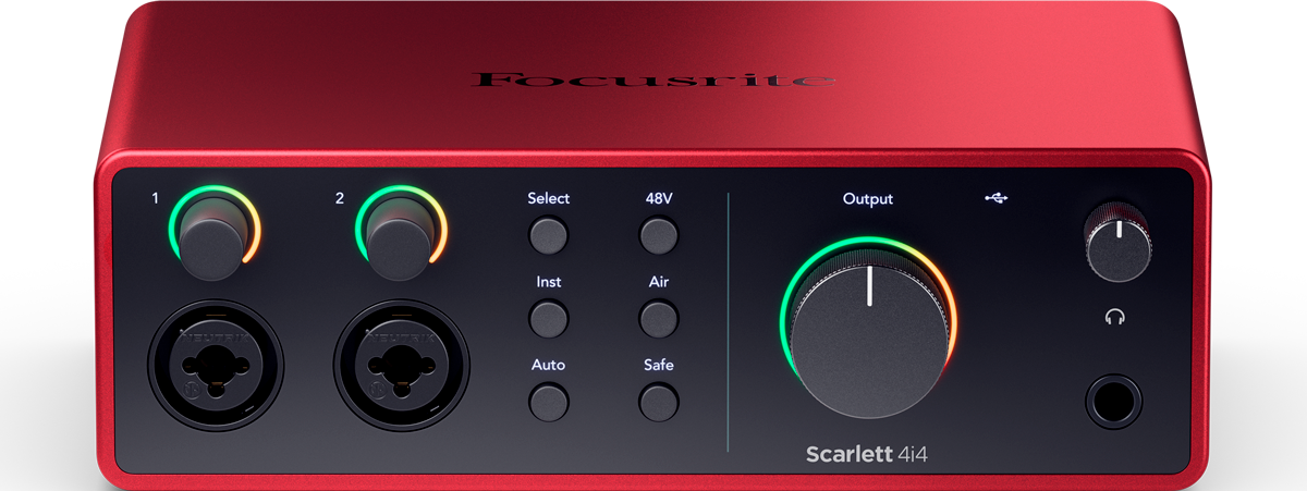 Scarlett 4i4 4.ª generación