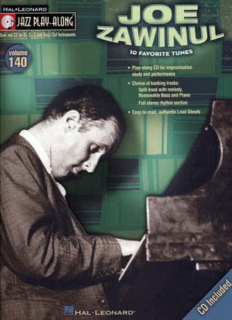 Jazz Play Along Vol.140 Joe Zawinul Bb Eb C Instrument + Cd