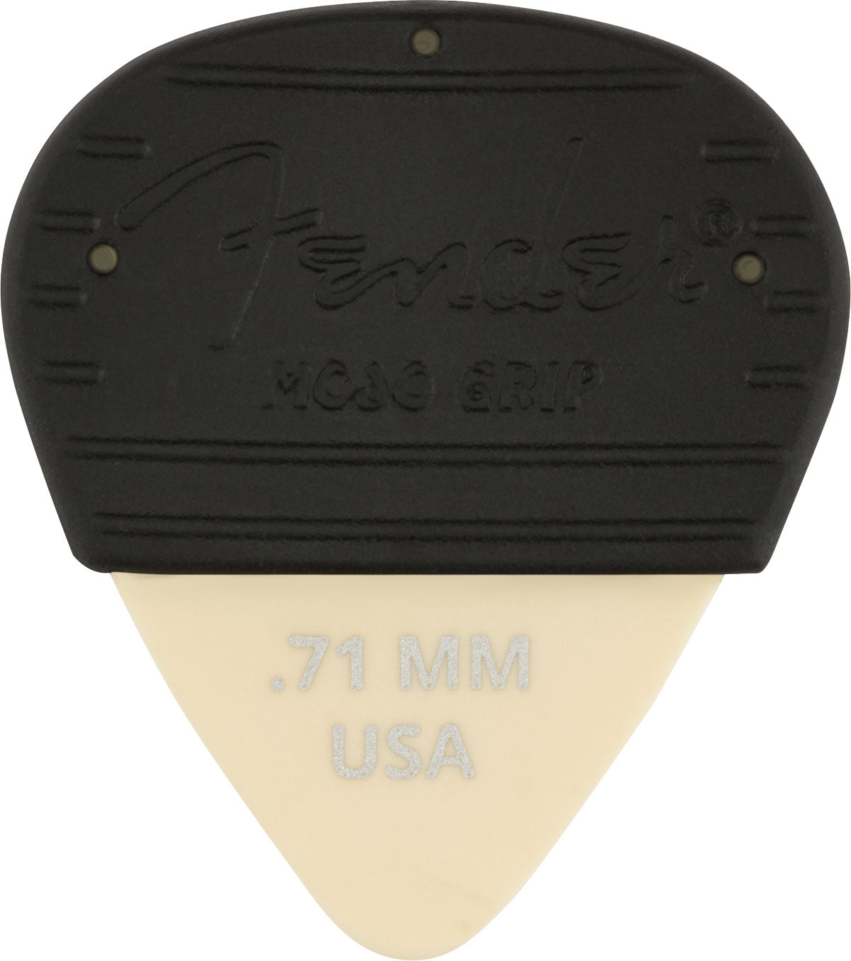 Fender Mojo Grip Púas Dura-Tone Delrin .71 Paquete de 3