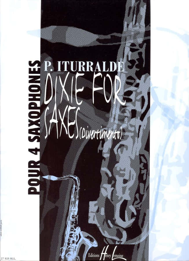 Iturralde - Dixie For Saxes - 4 Saxophones