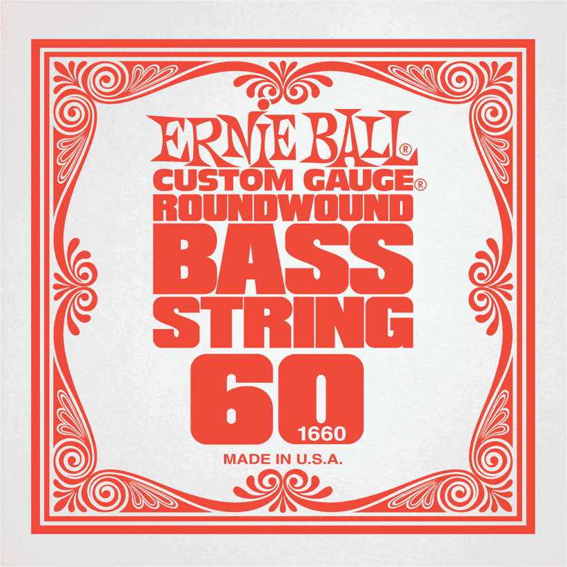 .060 NICKEL WOUND ELECTRIC BASS STRING SINGLE