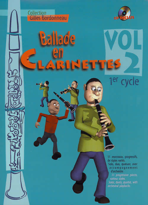 BALLADE EN CLARINETTE VOL.2 1ER CYCLE + CD