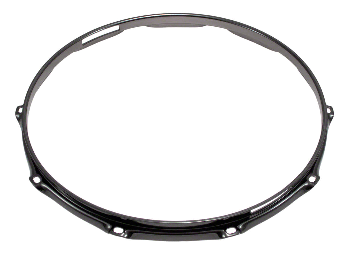 H30-14-10SBK - ARO 14" 10 DIVISIONES BORDONERO NEGRO SUPER TRIPLA BRIDA 3.0MM