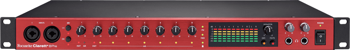 Clarett+ 8pre
