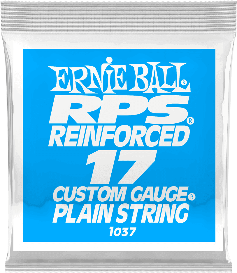 .017 RPS REINFORCED PLAIN ELECTRIC GUITAR STRINGS