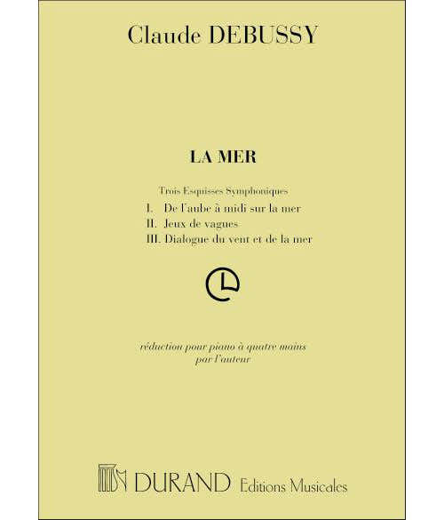 Debussy Claude - La Mer - Piano 4 Mains