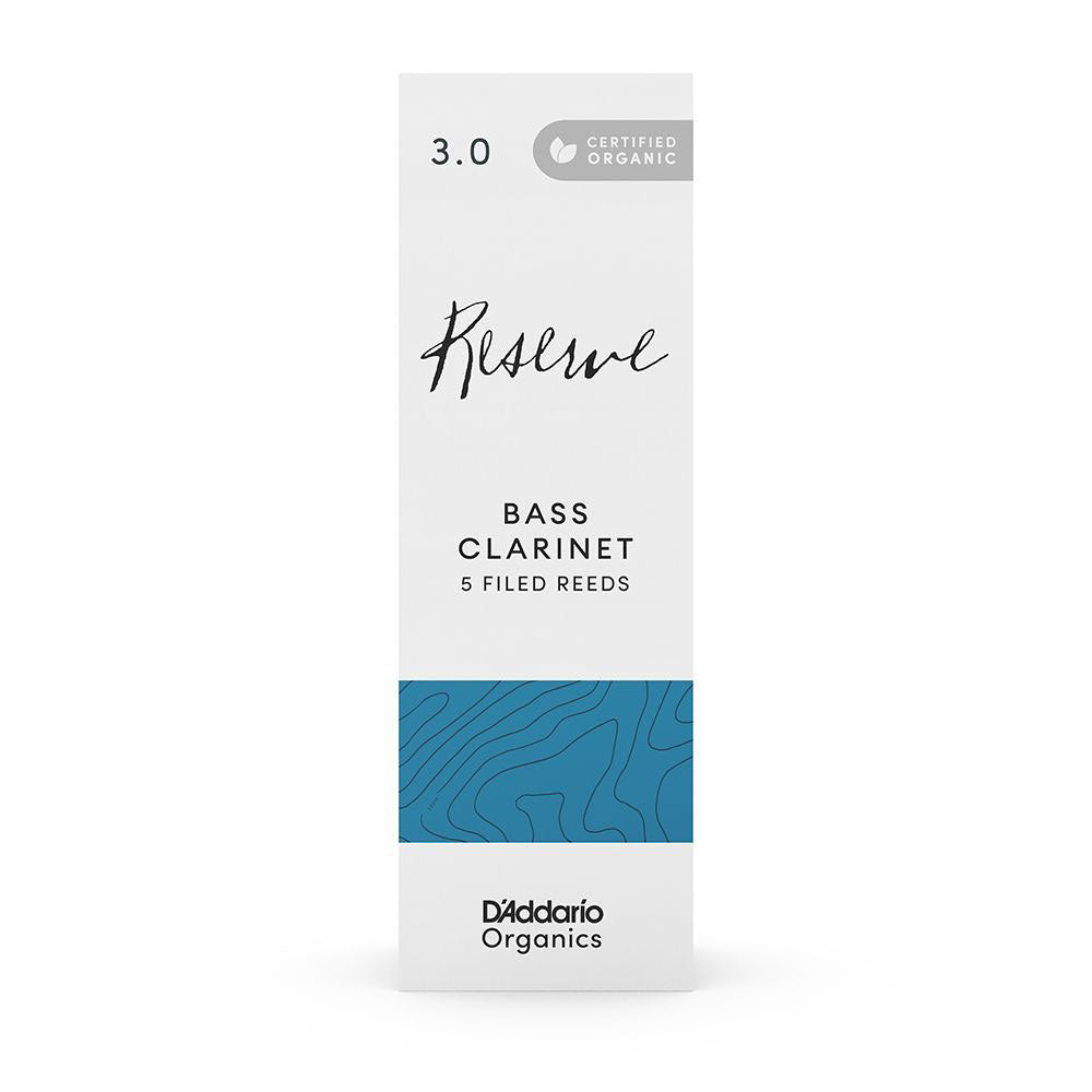 D'addario - Rico ORGANIC RESERVE 3 - CLARINET BASS