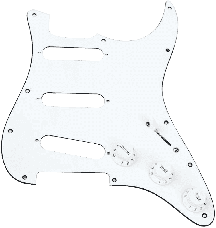 Seymour Duncan GUIDE ACCESSORIES BYOP PLATES PRECABLE PLATE LIBERATOR WHITE