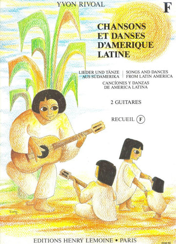Rivoal - Chansons et Danses D'amerique Latine Vol.f - 2 Guitares