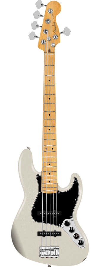 Jazz Bass V Active Player II Modified MN Olympic Pearl