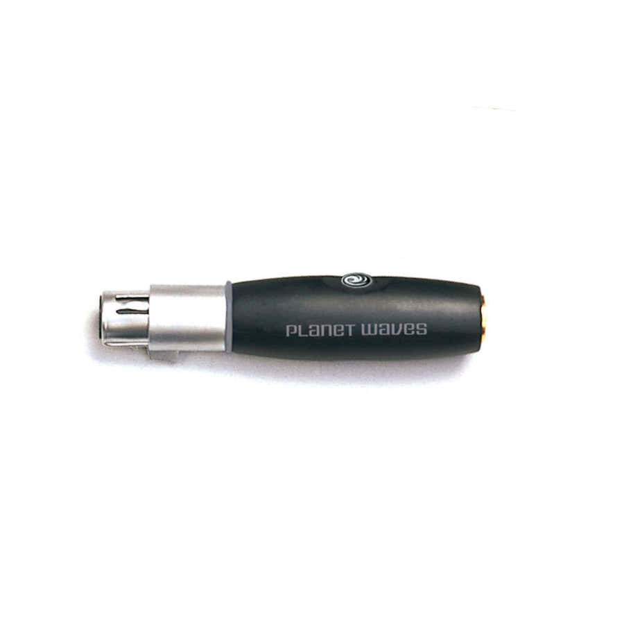 XLR FEMALE TO 1/4 INCH FEMALE BALANCED ADAPTER