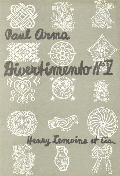 Arma - Divertimento De Concert N°5 - 2 Mezzos et Choeur Mixte