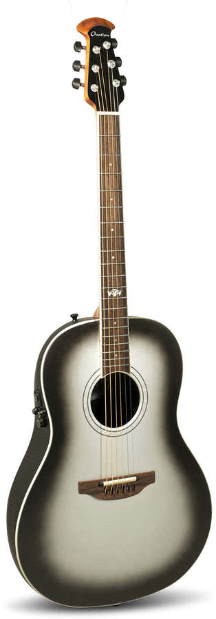 Guitarra Electro-Acústica Pro Series Ultra Mid-Depth Non-Cutaway Plateado Oscuro
