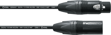 Cable DMX 5 pines 3 M