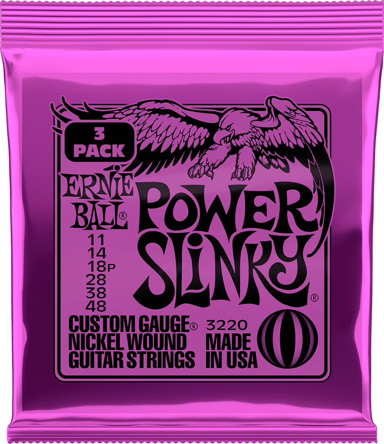 3220 Power Slinky 11-48 Paquete de 3