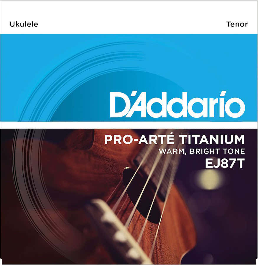 EJ87t Titanio Ukelele Cuerdas Tenor