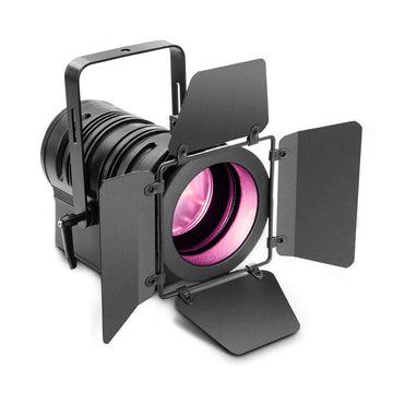 TS 60 W RGBW - SPOT PARA TEATRO CON LENTE PLANETA CONVEXA Y LED RGBW 60 W CARCASA NEGRA