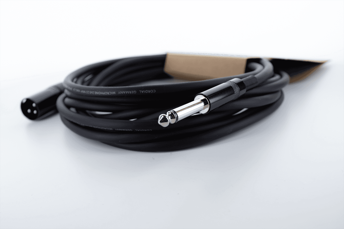 Cable de Audio XLR Macho / Jack Mono 10 M