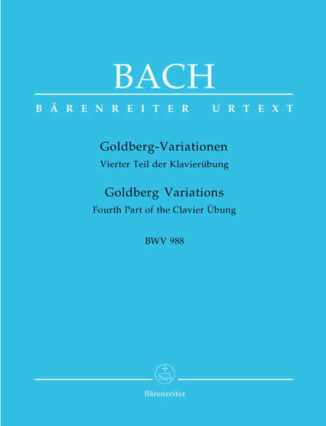 Bach J.S - Variations Goldberg BWV 988 - Piano