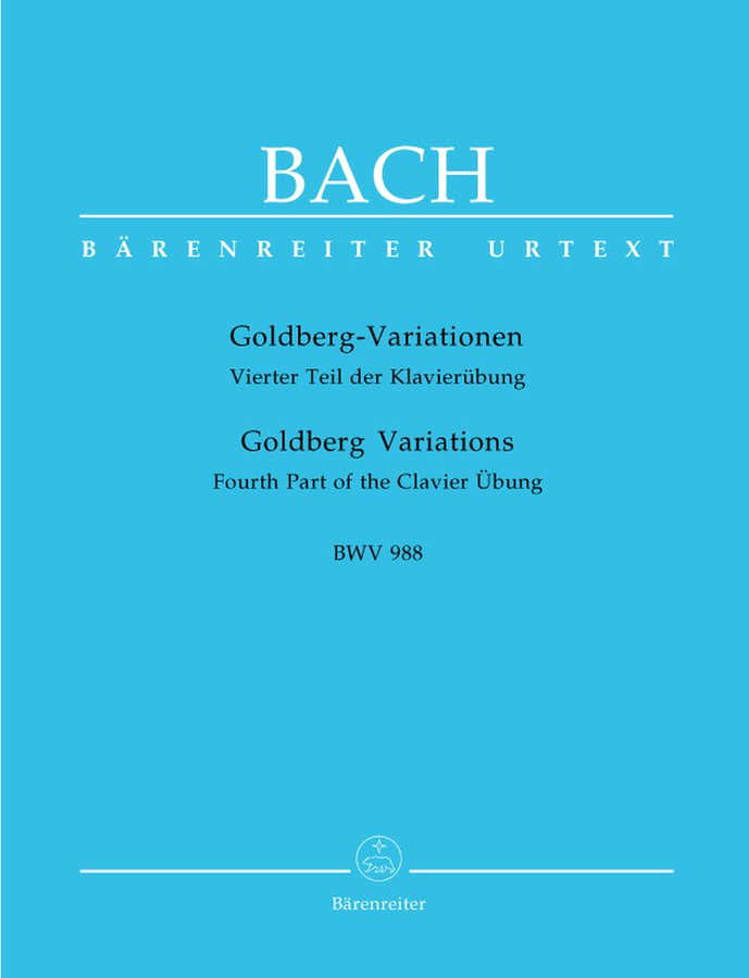 Bach J.S - Variations Goldberg BWV 988 - Piano