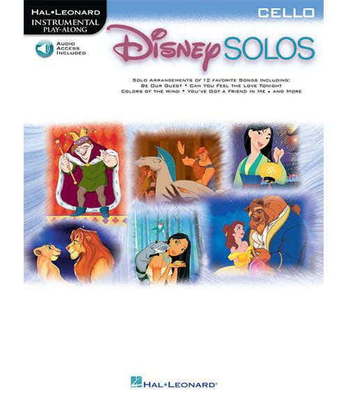 Disney Solos + MP3 - Cello