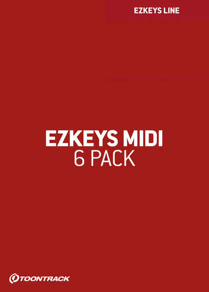 Toontrack EZkeys paquete MIDI de 6