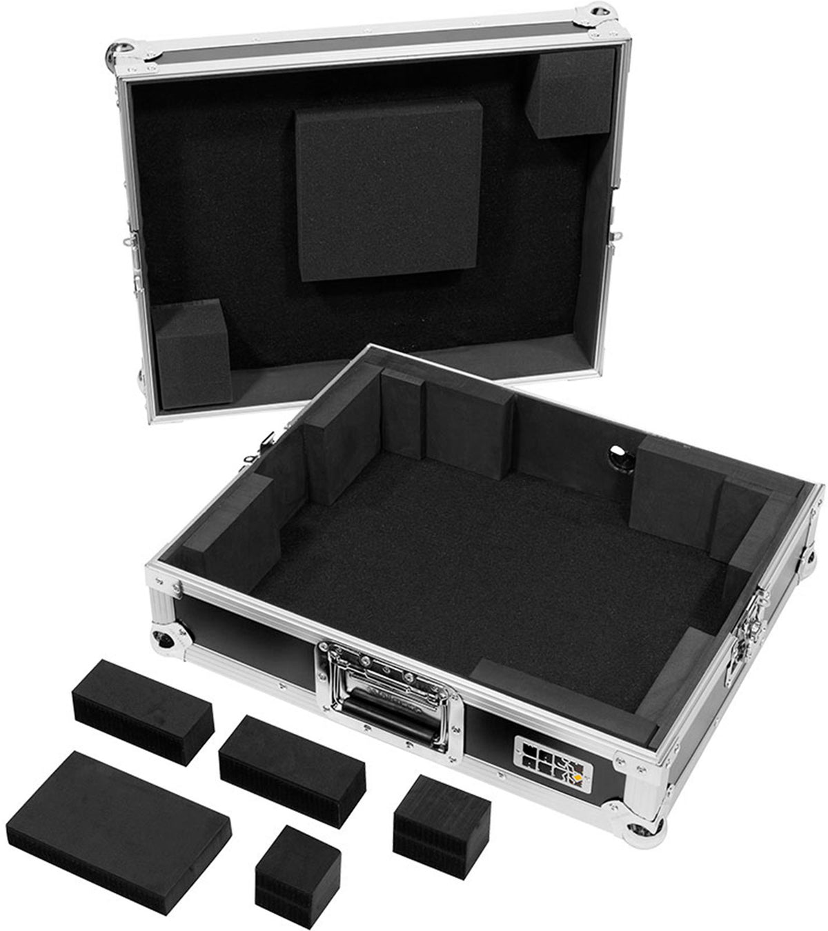 Carrito para tocadiscos Plata