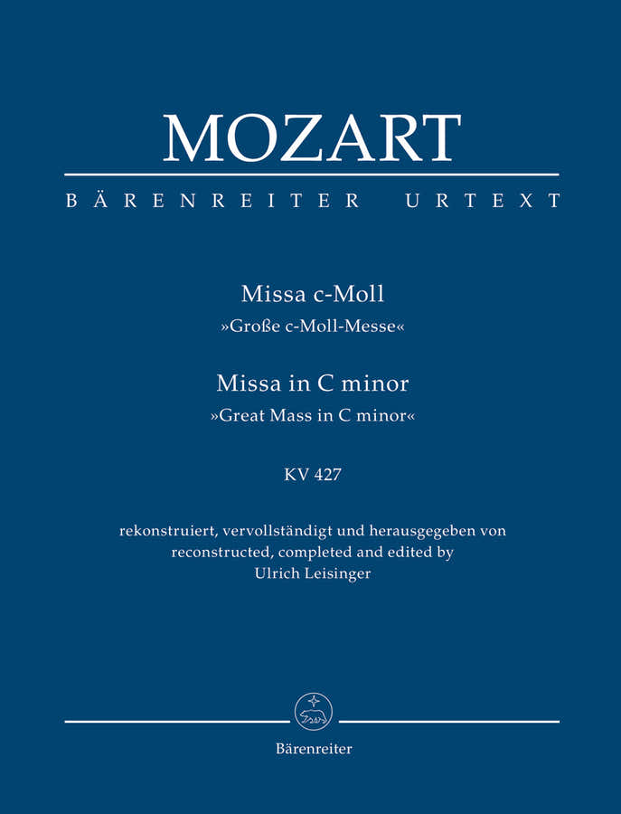 Mozart W.a. - Missa In C Minor KV 427 - Score