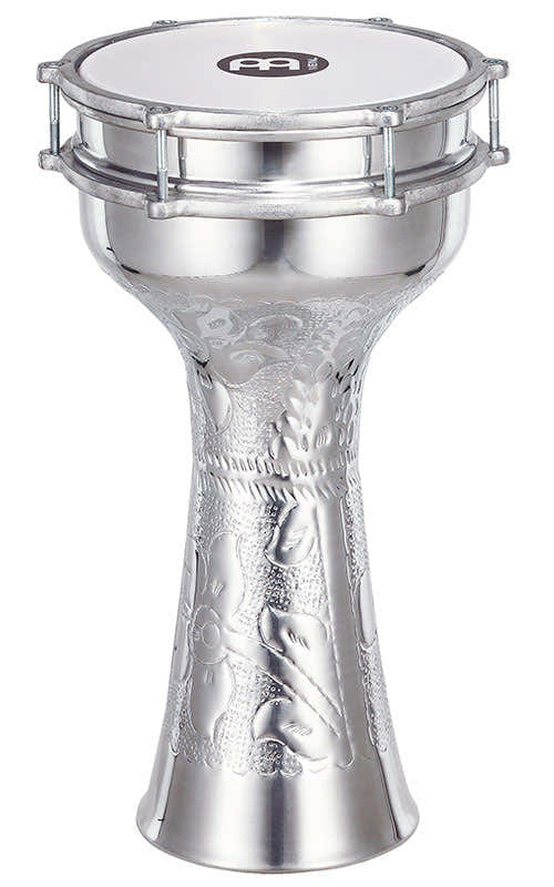 Darbuka de aluminio 8 1/4 X 16