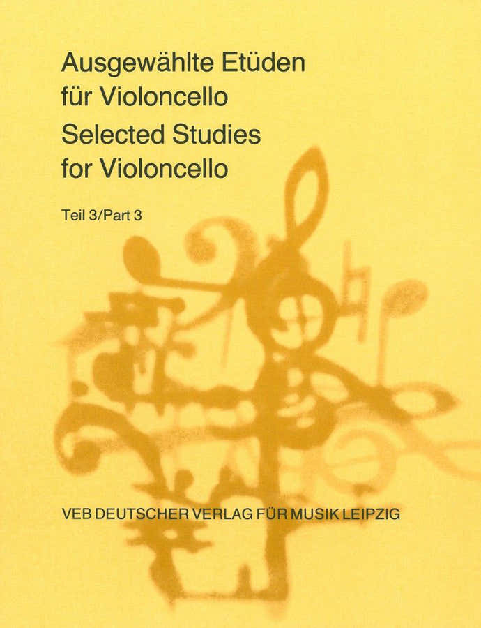 Aushlte Etuden Teil 3 - Cello