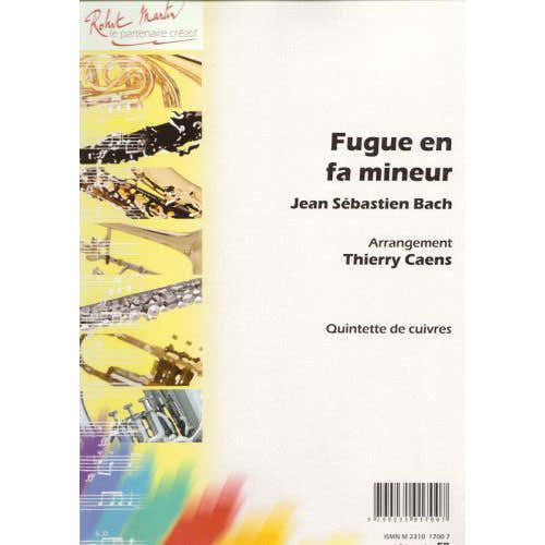 Bach J.S. - Caens T. - Fugue En Fa Mineur