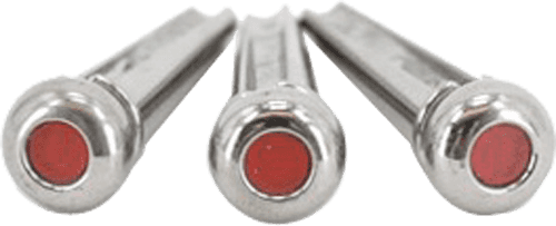 C.F. Martin & Co LIQUID METAL CHROME DOWEL SET RED DOT