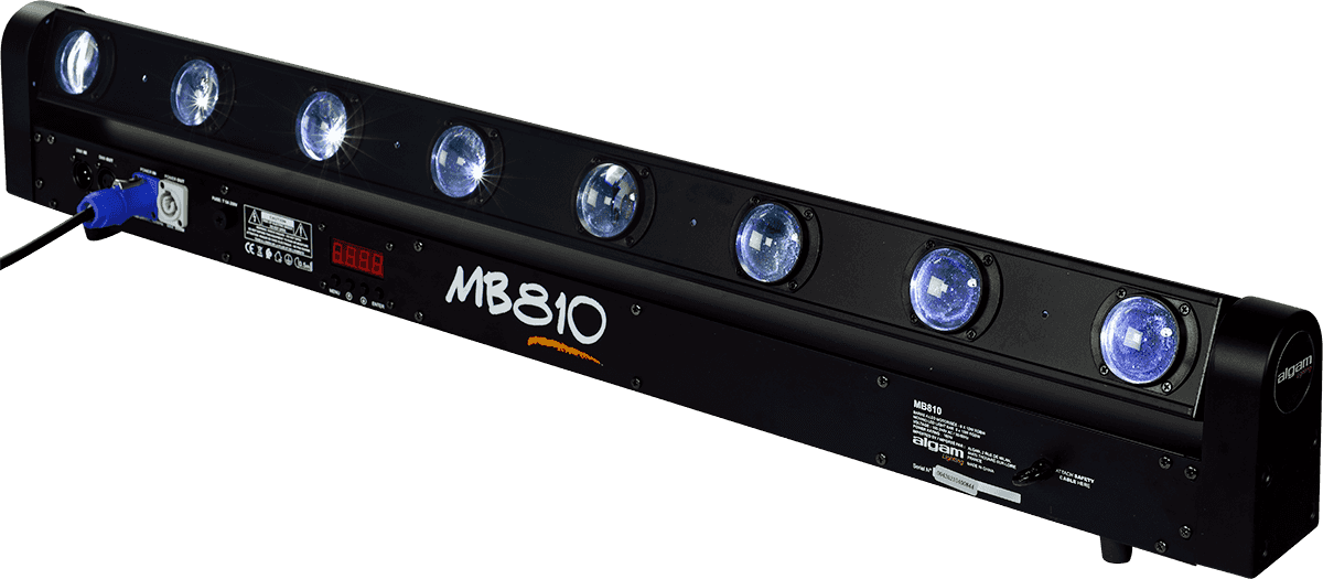 MB 810 - BARRA LED MOTORIZADA 8 RGBW