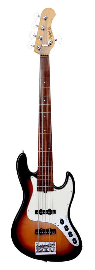 Metroexpress 21 Standard Jj 5 String - Tobacco Burst,Rosewood