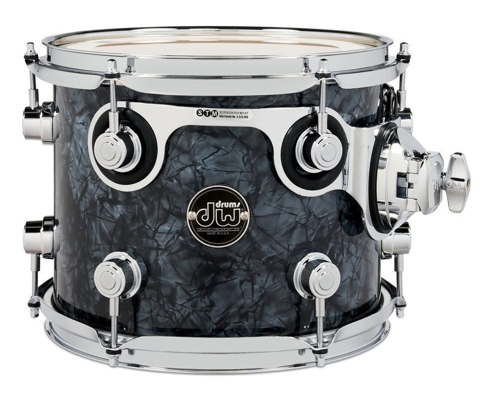 DW Drum Workshop Tom 12 X9" Performance Diamante negro