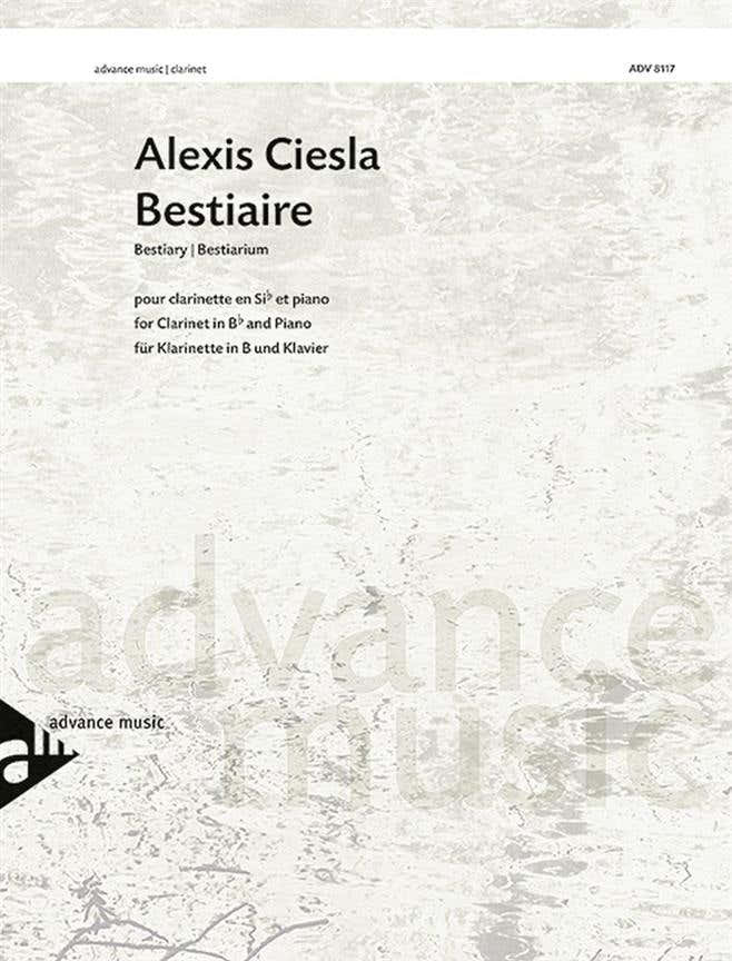 Ciesla Alexis - Bestaire - Clarinette & Piano