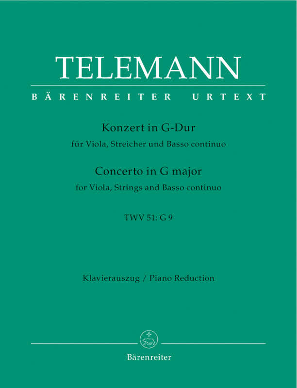 Telemann - Concerto Sol Majeur TWV 51: G9