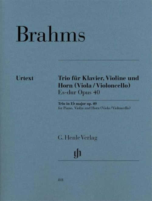 Brahms J. - Trio Avec Cor Mi Bemol Majeur Op.40