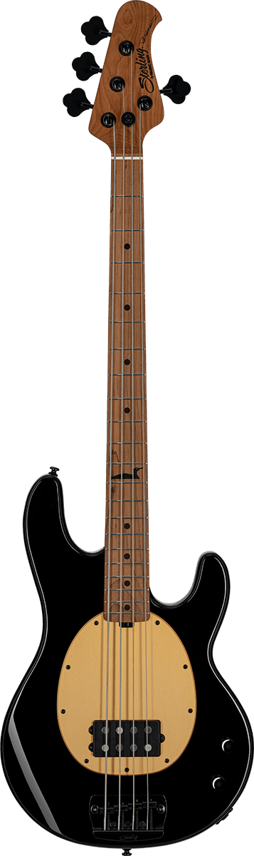 STERLING BY MUSIC MAN Stingray Pete Wentz Signature Black And Gold
