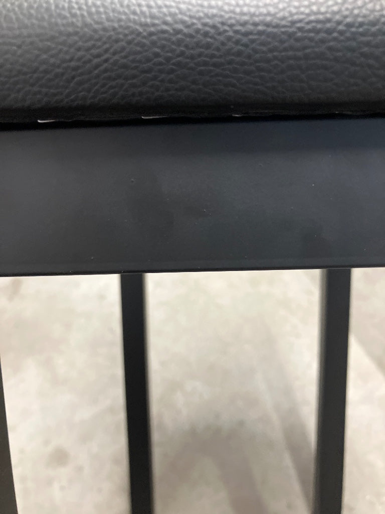 Black Q-90H Metal Keyboard Bench - B Stock