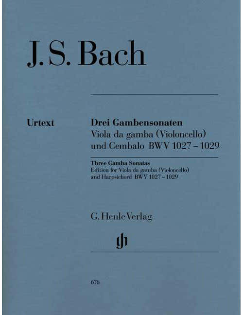 Bach J.S. - Sonatas For Viola Da Gamba And Harpsichord BWV 1027-1029