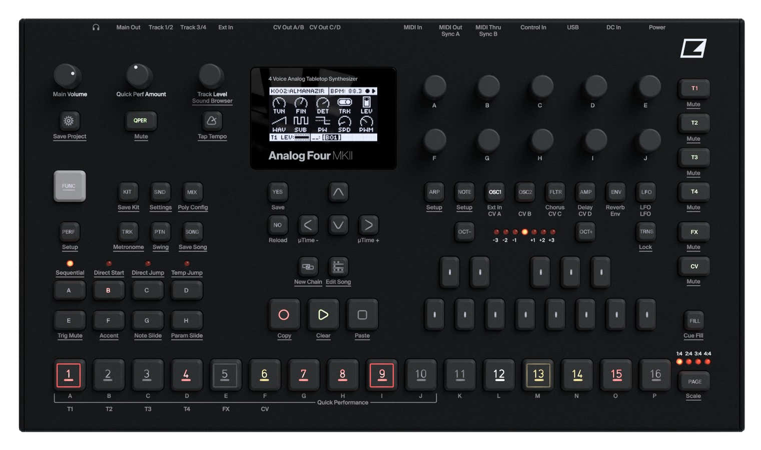 Analog Four MK2 Negro