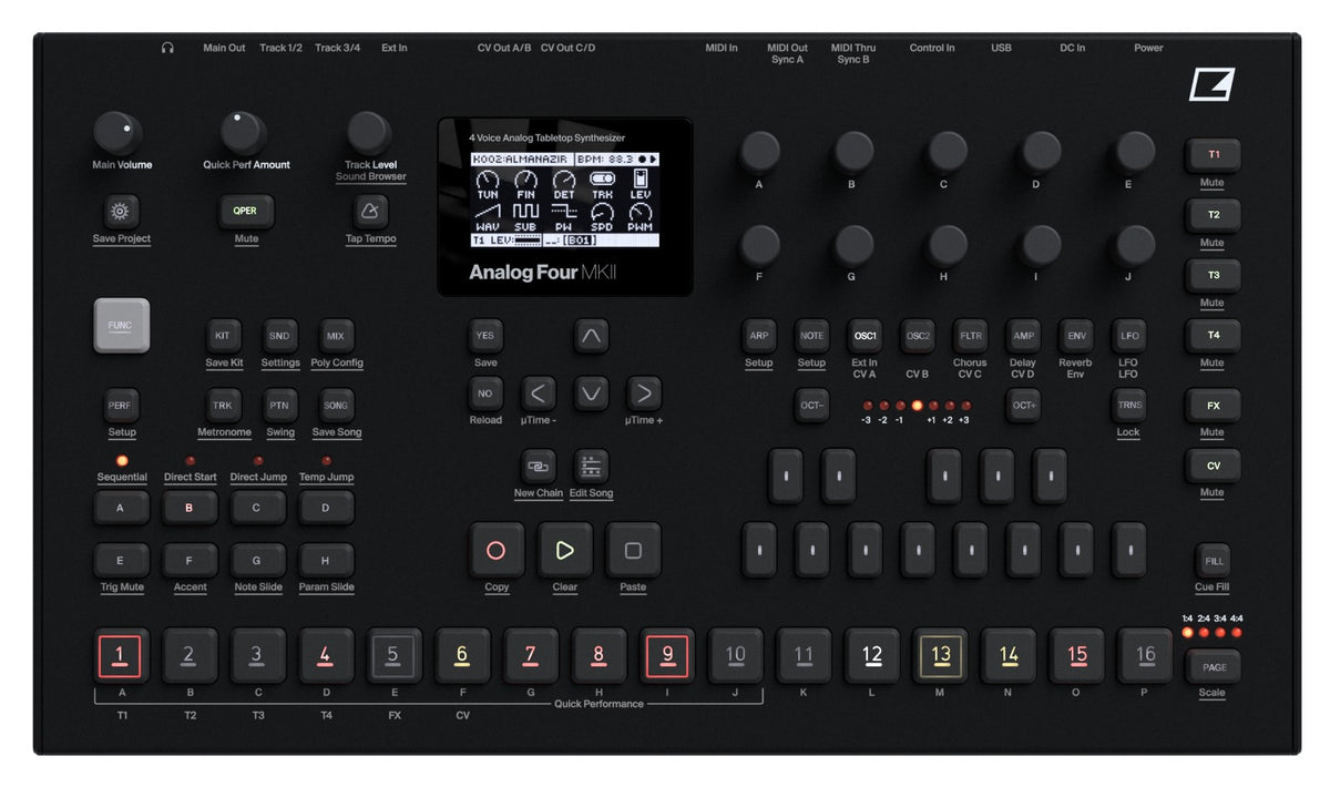 Elektron Analog Four MK2 Negro