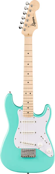 Stratocaster SSS Mini MN Verde espuma de mar